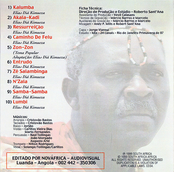 baixar álbum Elias Diá Kimuezu - 30 Anos De Música Angolana