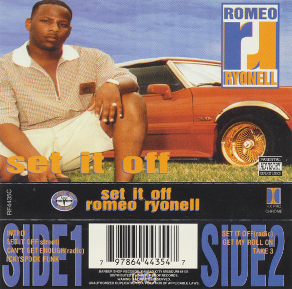 Romeo Ryonell – Set It Off (1995, Cassette) - Discogs
