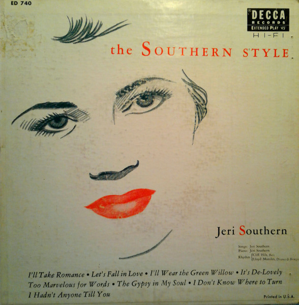 235280 JERI SOUTHERN / The Southern Style(LP)-