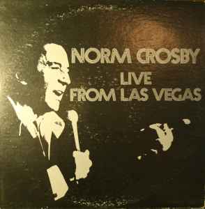Norm Crosby - Live From Las Vegas album cover