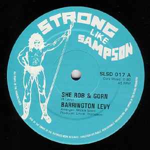 Barrington Levy - She Rob & Gorn / Cat Call Francella album cover