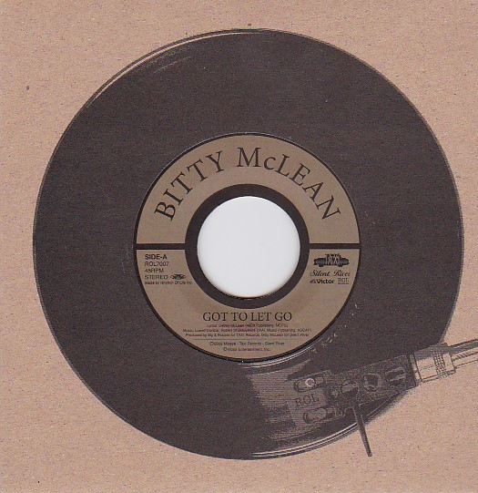 Bitty McLean – Got To Let Go / One Of A Kind (2008, Clear, Vinyl 