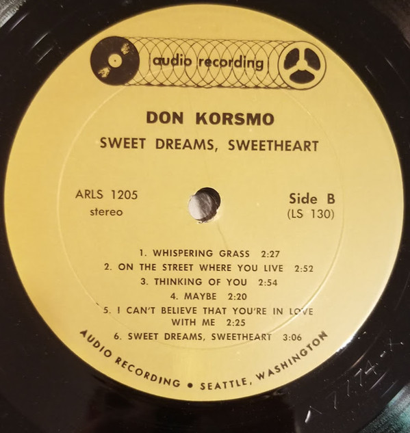 baixar álbum Don Korsmo - Sweet Dreams Sweetheart
