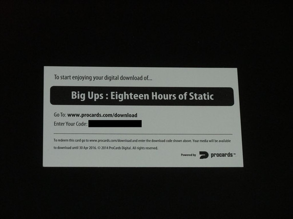 Big Ups - Eighteen Hours Of Static | Tough Love Records (TLV-069) - 10