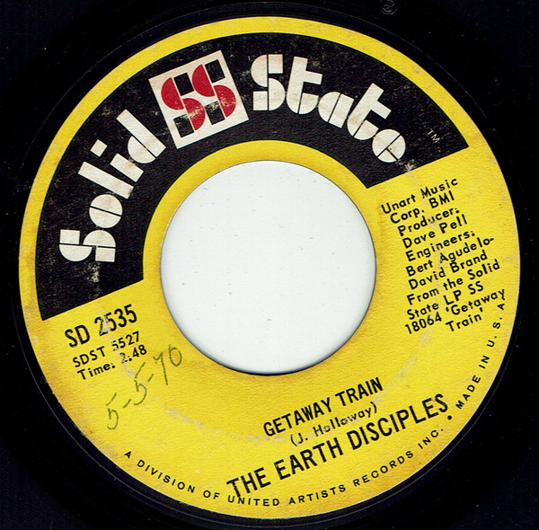 The Earth Disciples – Getaway Train / Native Planet (Vinyl) - Discogs