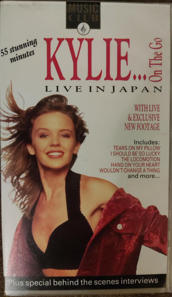 Kylie –On The Go - Live In Japan (1991, VHS) - Discogs