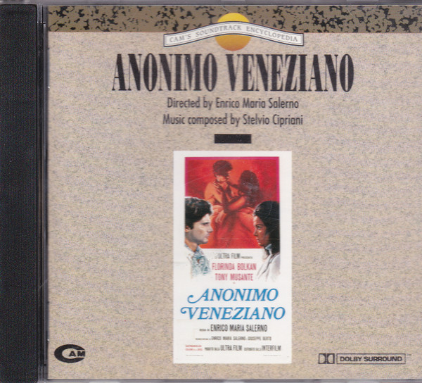 Stelvio Cipriani Anonimo Veneziano 1993 CD Discogs