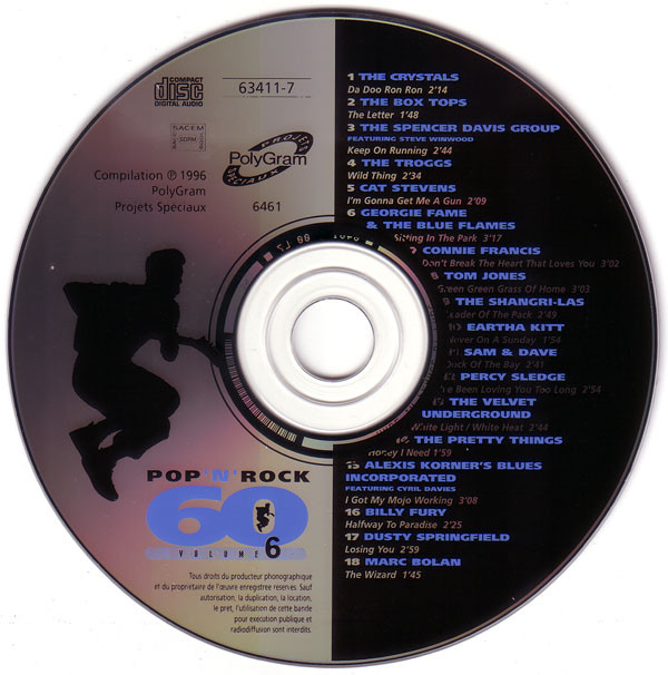 télécharger l'album Various - PopnRock 60 Volume 1