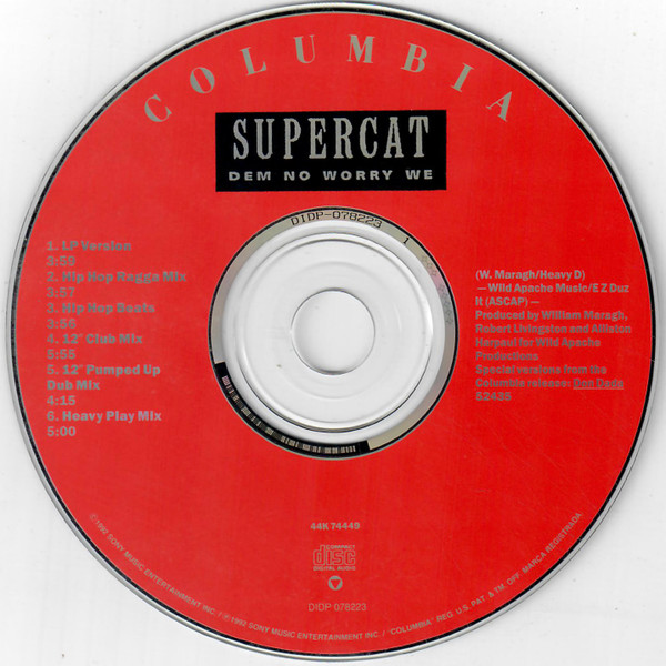 Album herunterladen Super Cat - Dem No Worry We