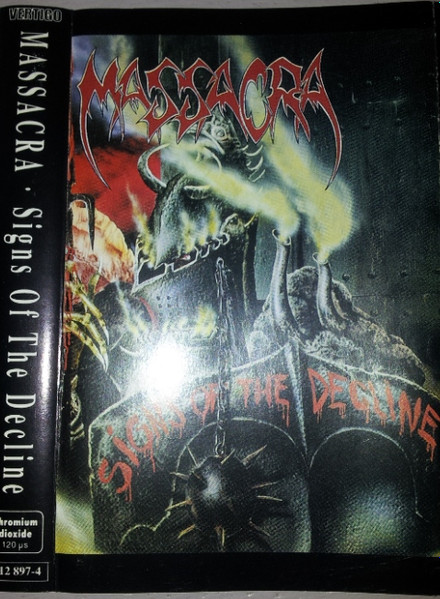 massacra signs of the decline original 1992 cd vertigo release