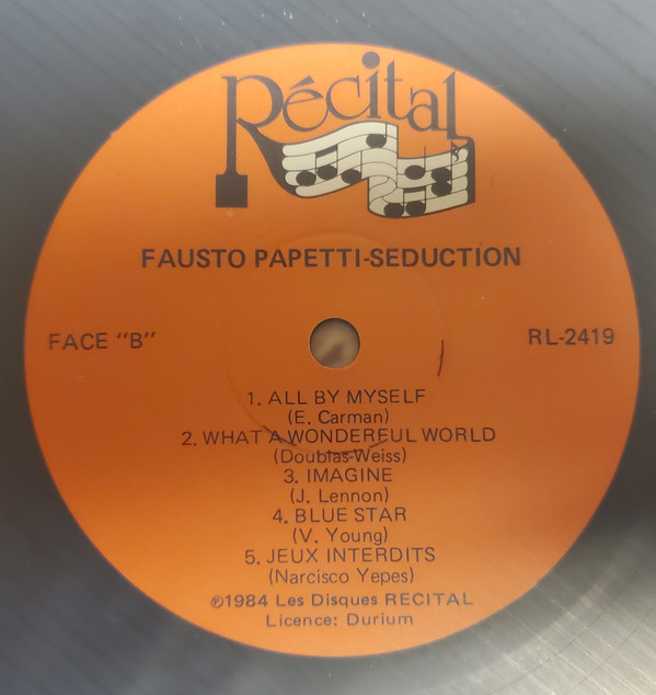 Fausto Papetti - Seduction | Récital (RL-2419) - 4