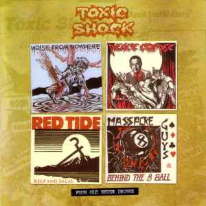 4 Old Toxic Shock 7" EPs '83-'84 - Various