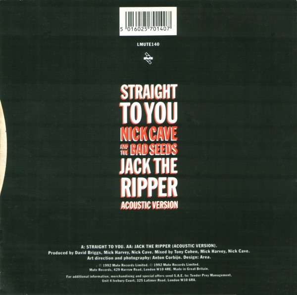 last ned album Nick Cave And The Bad Seeds - Straight To You Jack The Ripper Acoustic Version