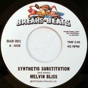 Melvin Bliss - Synthetic Substitution / I Just Can't Help Myself