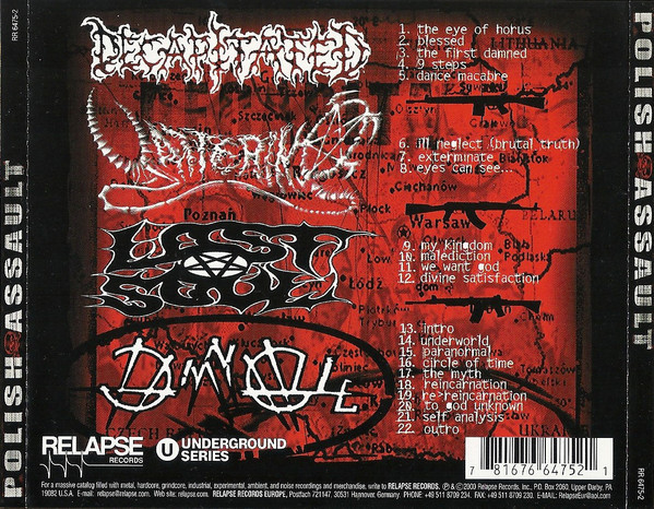 lataa albumi Decapitated Yattering Lost Soul Damnable - Polish Assault