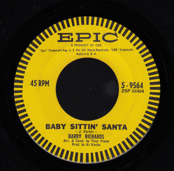 ladda ner album Barry Richards - Baby Sittin Santa