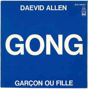 Daevid Allen - Garçon Ou Fille アルバムカバー