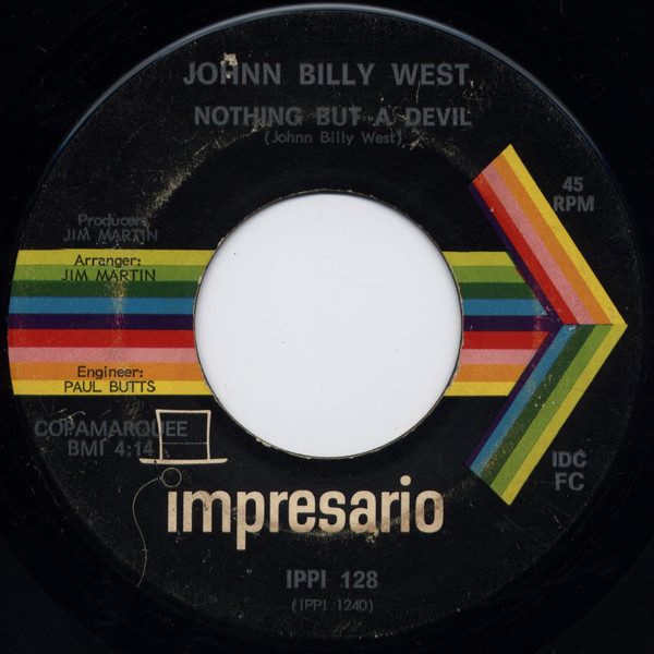 Album herunterladen Johnn Billy West - Nothing But A Devil