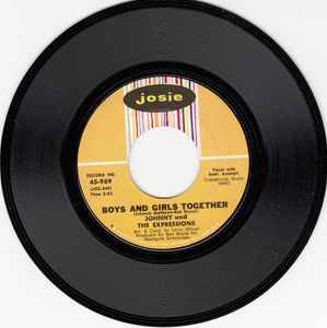 Johnny & The Expressions - Boys And Girls Together / Give Me One More Chance album cover