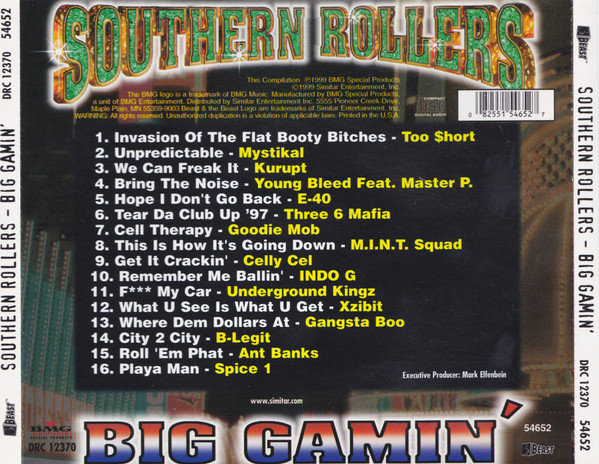 Album herunterladen Various - Southern Rollers Big Gamin