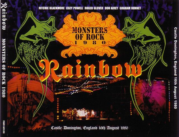 Rainbow – Monsters Of Rock Live At Donington 1980 (2016, DVD 