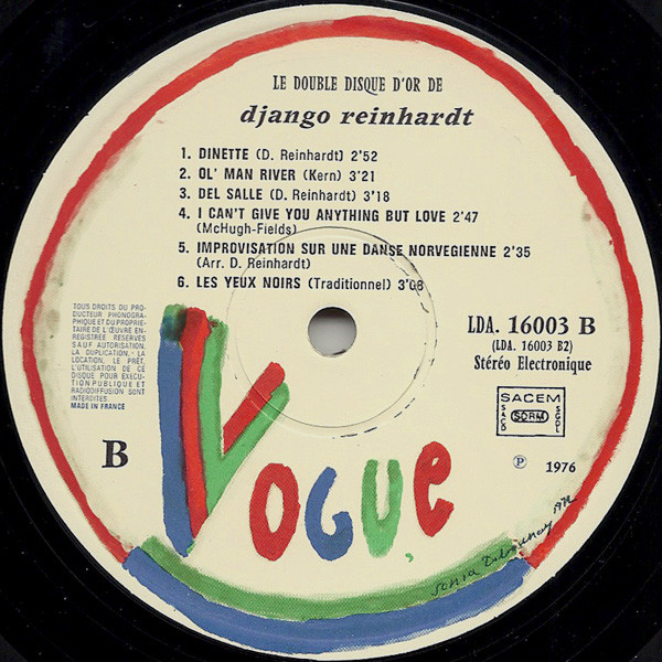 lataa albumi Django Reinhardt - Le Double Disque DOr De Django Reinhardt