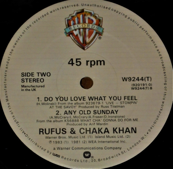 baixar álbum Rufus & Chaka Khan - One Million Kisses