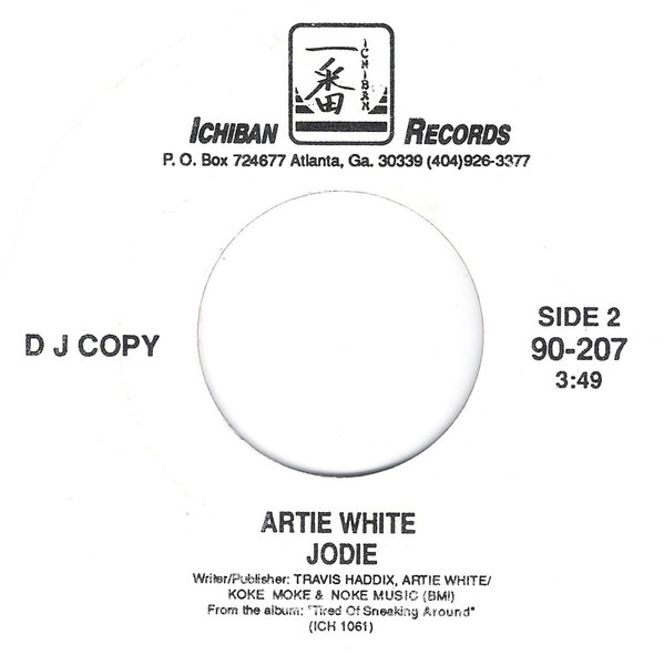 télécharger l'album Artie White - Tired Of Sneaking Around Jodie