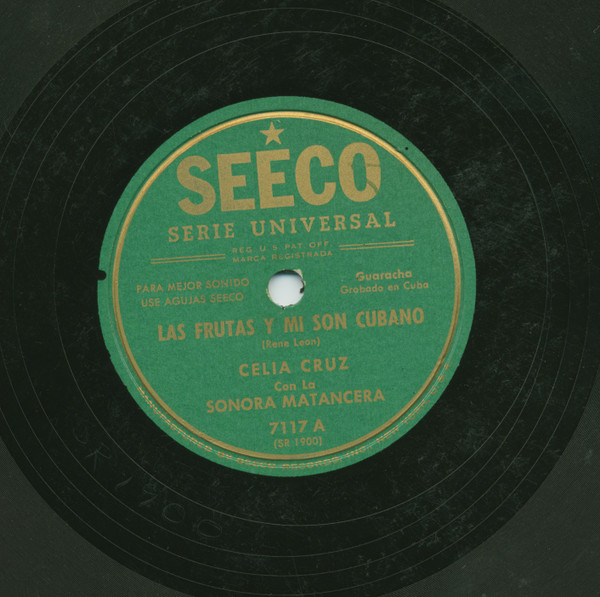 descargar álbum Celia Cruz Con La Sonora Matancera - Las Frutas Y Mi Son Cubano El Disgusto De La Rumba