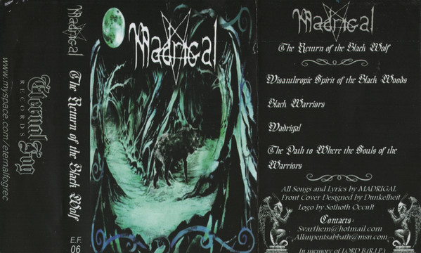Album herunterladen Madrigal - The Return Of The Black Wolf