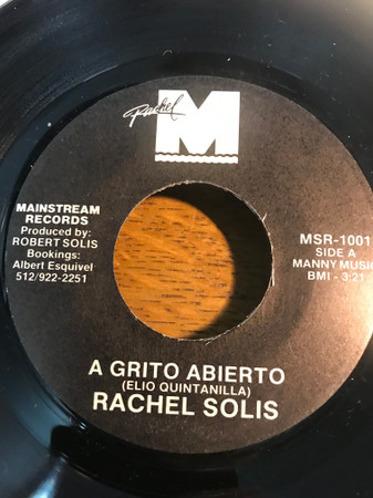 baixar álbum Download Rachel Solis - A Grito Abierto album
