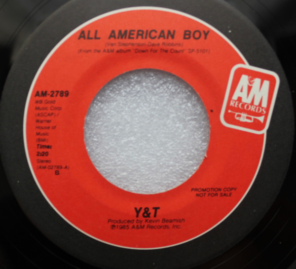 lataa albumi Y & T - All American Boy