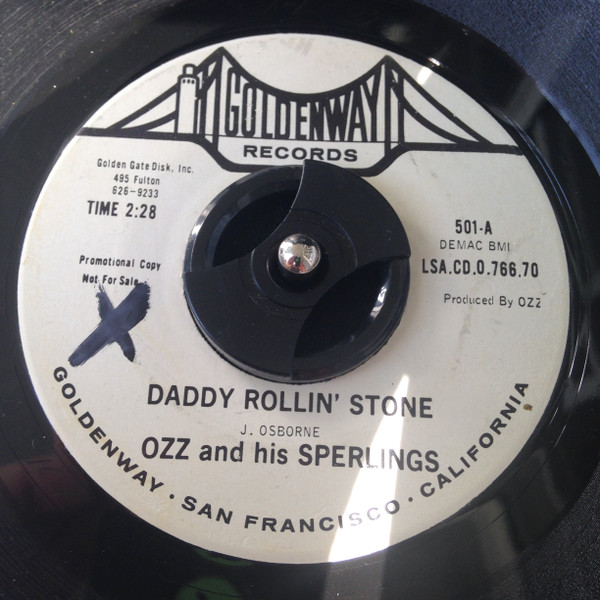 last ned album Oz & The Sperlings - Daddy Rollin Stone