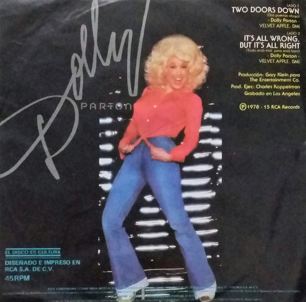 télécharger l'album Dolly Parton - Two Doors Down Dos Puertas Abajo