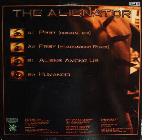 last ned album The Alienator - Prey