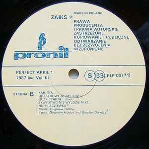Perfect (7) - Live April 1.1987 Vol.3