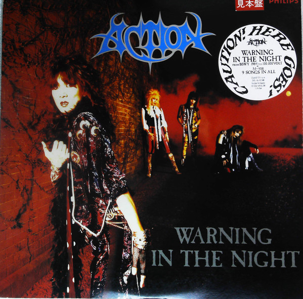 Action – Warning In The Night (1986, CD) - Discogs