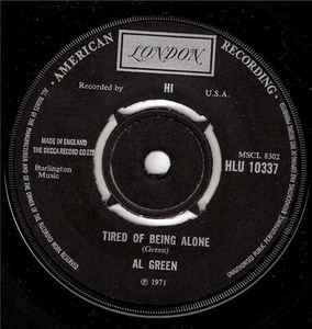 Tired Of Being Alone - Al Green