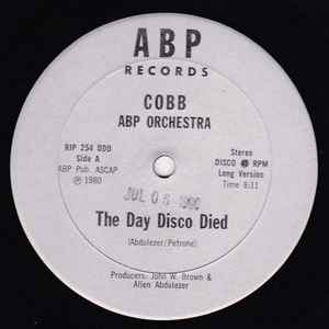 ABP ORCHESTRA: the day disco died/short ABP 12 Single 33 RPM