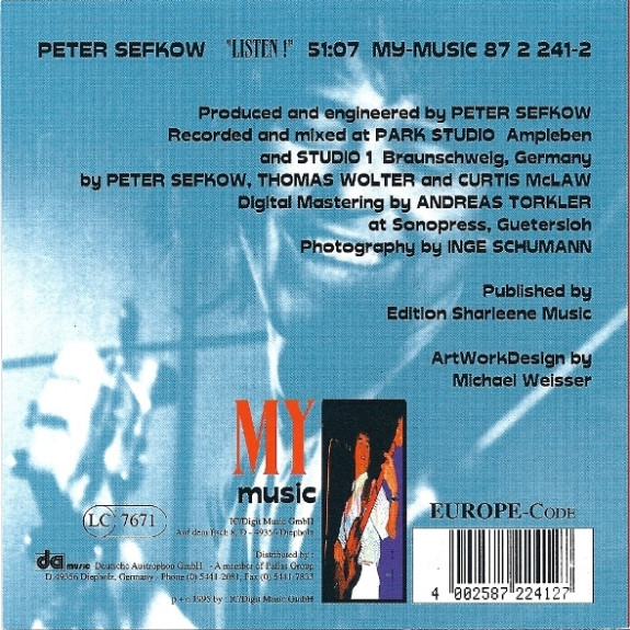 baixar álbum Peter Sefkow - Listen