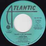 Cover of Blame It On The Radio, 1986, Vinyl