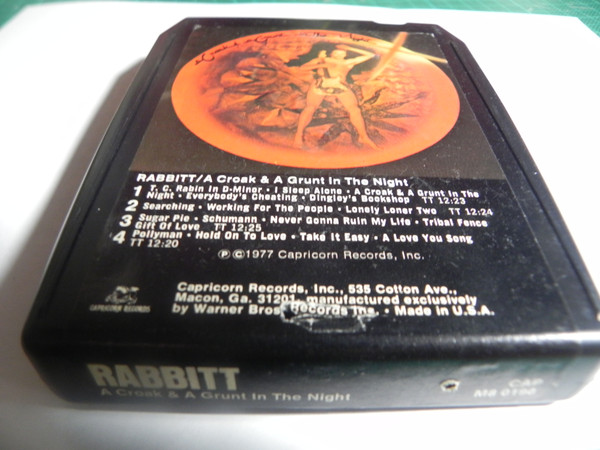 Rabbitt – A Croak & A Grunt In The Night (1977, 8-Track Cartridge 