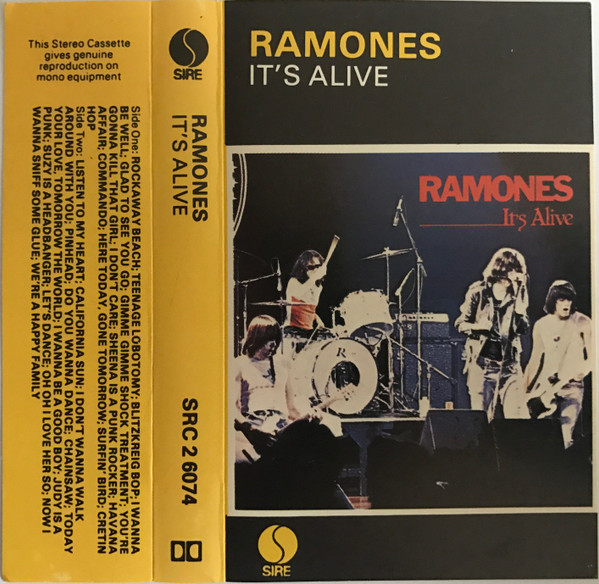 帯付】ラモーンズ/ イッツ・アライヴ/ LP/レコード/ RJ-7586 / Ramones 