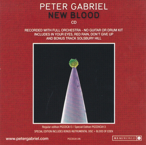 Peter Gabriel - New Blood - Live In London | Real World Records (EV303709) - 18