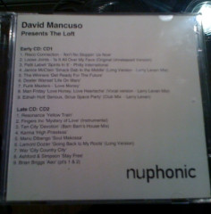 David Mancuso – The Loft (1999, Vinyl) - Discogs