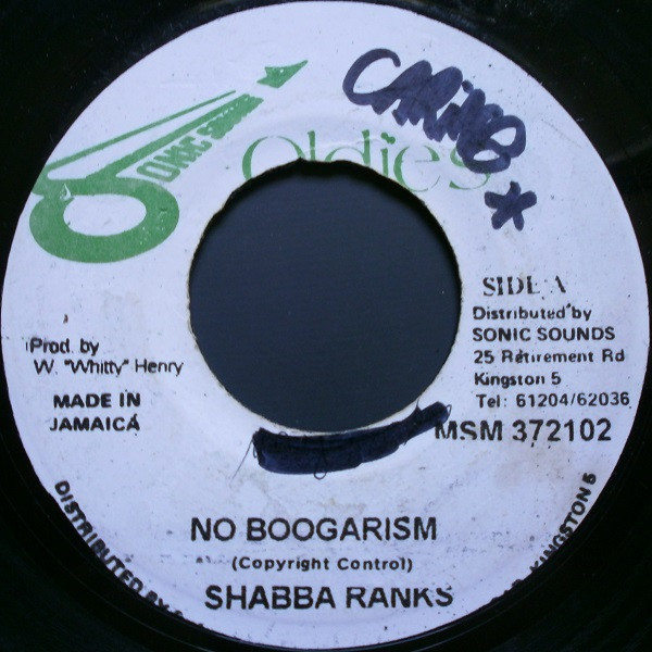 Shabba Ranks – No Boogarism (Vinyl) - Discogs