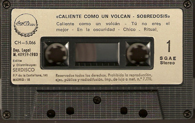 Album herunterladen Sobredosis - Caliente Como Un Volcan