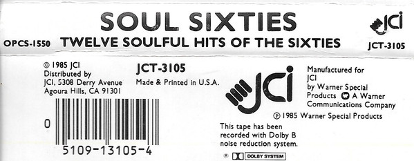 last ned album Various - Soul Sixties Twelve Soulful Hits Of The Sixties