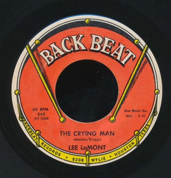 Lee LaMont – The Crying Man / I'll Take Love (1964, Vinyl) - Discogs