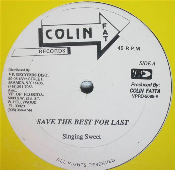 春のコレクション Singing Sweet – Save The Best For Last